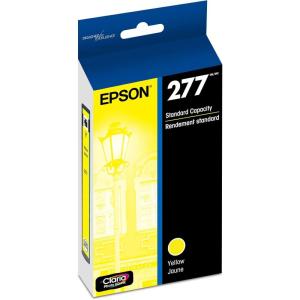 Epson 277 Claria Photo HD Ink Standard Capacity Photo Black Cartridge (T277120-S) Works with Expression Photo XP-850, XP-860, XP-950, XP-960, XP-970(Yellow)
