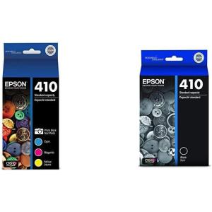 Epson 410 Claria Premium Ink Standard Capacity Combo Pack (T410520-S) 410 Claria Premium Ink Standard Capacity (T410020-S)