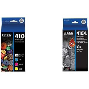 Epson 410 Claria Premium Ink Standard & High Capacity Combo for XP Series Printers
