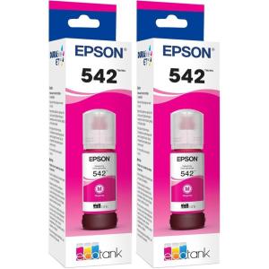 Epson 542 EcoTank Ink Ultra-high Capacity Bottle Magenta (T542320-S) Works with EcoTank Pro ET-5150, ET-5170, ET-5180, ET-5800, ET-5850, ET-5880, ET-16600, ET-16650(4.2944 Fl Oz (Pack of 2))