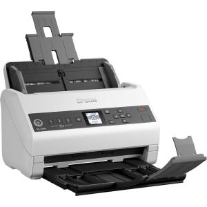 Epson DS-730N Network Color Document Scanner, 100-page Auto Document Feeder (ADF), Duplex Scanning