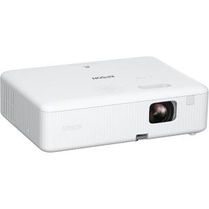 Epson EpiqVision Flex CO-W01 Portable Projector, 3-Chip 3LCD, Widescreen, 3,000 Lumens Color/White Brightness, 5 W Speaker, 300-Inch Home Entertainment and Work, Streaming Ready(CO-W01 (Renewed))
