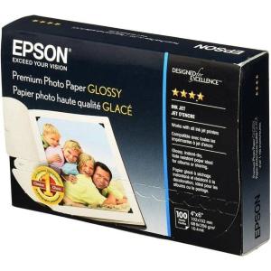 Epson Premium Photo Paper GLOSSY (11×14 Inches, 20 Sheets) (S041466)(4×6 Inches)