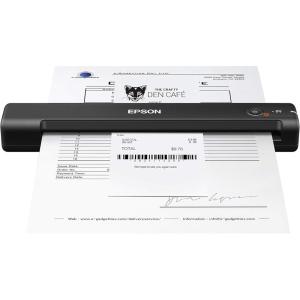 Epson RapidReceipt RR-60 Mobile Color Receipt & Document Scanner with ScanSmart AI PRO Receipt Management & PDF Software for PC & Mac(ES-55R – New)