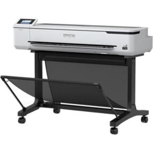 Epson SureColor T3170M 24″ ultra-fast, compact Printer, Integrated Wireless & Wi-Fi Direct® connectivity, 24” wide 600dpi Scanner, CAD, Blueprints, Engineering, Graphics, Multifunction, Plotter,White(Epson T5170 36″ Printer)