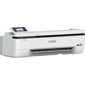 Epson SureColor T3170M 24″ ultra-fast, compact Printer, Integrated Wireless & Wi-Fi Direct® connectivity, 24” wide 600dpi Scanner, CAD, Blueprints, Engineering, Graphics, Multifunction, Plotter,White(Epson T3170M 24″ Printer)
