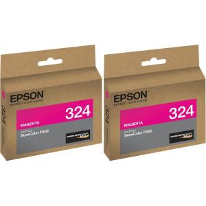 Epson T324320 Epson UltraChrome HG2 -Ink (Magenta)(Standard (Pack of 2))