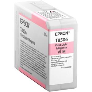 Epson T850600 T850 UltraChrome HD Vivid Light Magenta -Ink