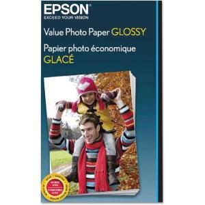 Epson Value Photo Paper Glossy, 4″x6″, 100 Sheets (S400034)