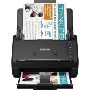Epson Workforce ES-500W II Wireless Color Duplex Desktop Document Scanner for PC and Mac, with Auto Document Feeder (ADF) and Scan from Smartphone or Tablet (Renewed)(ES-500W II – New)