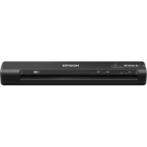 Epson Workforce ES-60W Wireless Portable Sheet-fed Document Scanner for PC and Mac Black, Small (Renewed Premium)