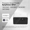 Epson EpiqVision Mini EF21 Portable Smart Laser Projector, Bright 1,000 Lumens, FHD 1080p HDR, 3-Chip 3LCD, Google TV, Netflix, Stereo Speakers, Family Party/Outdoor Backyard/Home Theater – White