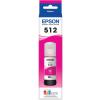 EPSON 512 EcoTank Ink Ultra-high Capacity Bottle Cyan (T512220-S) Works with EcoTank ET-7700, ET-7750(Magenta)