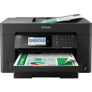Epson Workforce Pro WF-7840 Wireless All-in-One Wide-Format Printer with Auto 2-Sided Print up to 13″ x 19″, 50-Page ADF, 500-sheet Paper Capacity. Full 1-Year Limited Warranty (Renewed)(WF-7820)