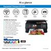 Epson Expression Premium XP-7100 Wireless Color Photo Printer with ADF, Scanner and Copier, Black, Small(XP-6100)