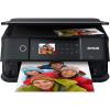 Epson Expression Premium XP-7100 Wireless Color Photo Printer with ADF, Scanner and Copier, Black, Small(XP-6100)
