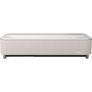 Epson Lifestudio Grand Plus Ultra Short Throw Laser Projector, 4,000 Lumens of Color and White Brightness, 4K Display Technology, Sound by Bose and Built-In Google TV, 3-Chip 3LCD Technology — White(White)
